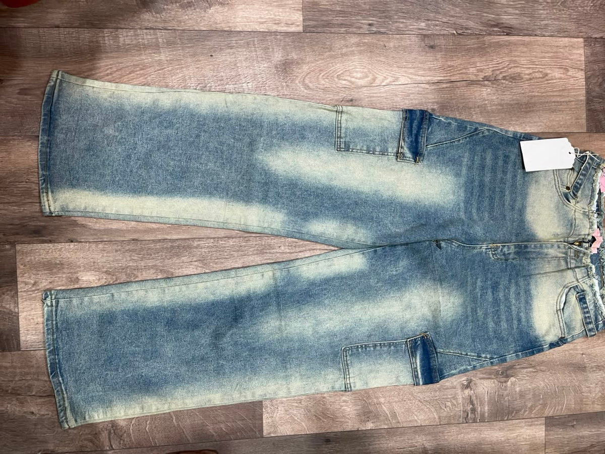 Stretchy boyfriend jeans