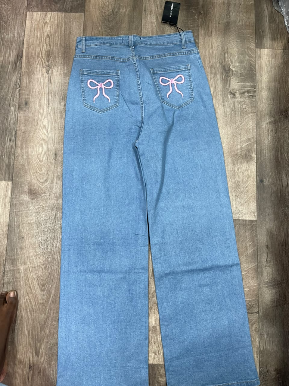 2918# stretchy boyfriend jeans