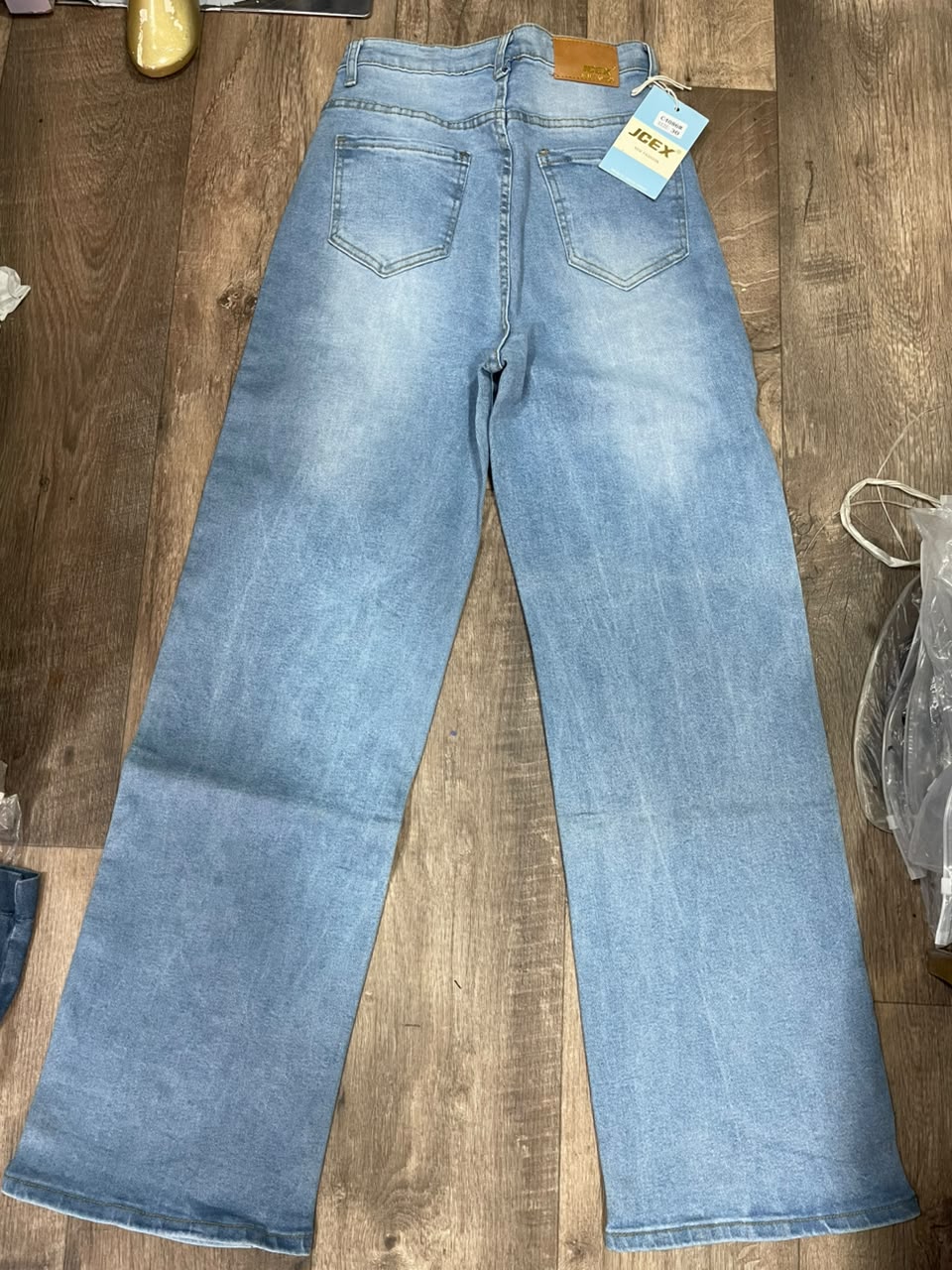 C486# stretchy boyfriend jeans