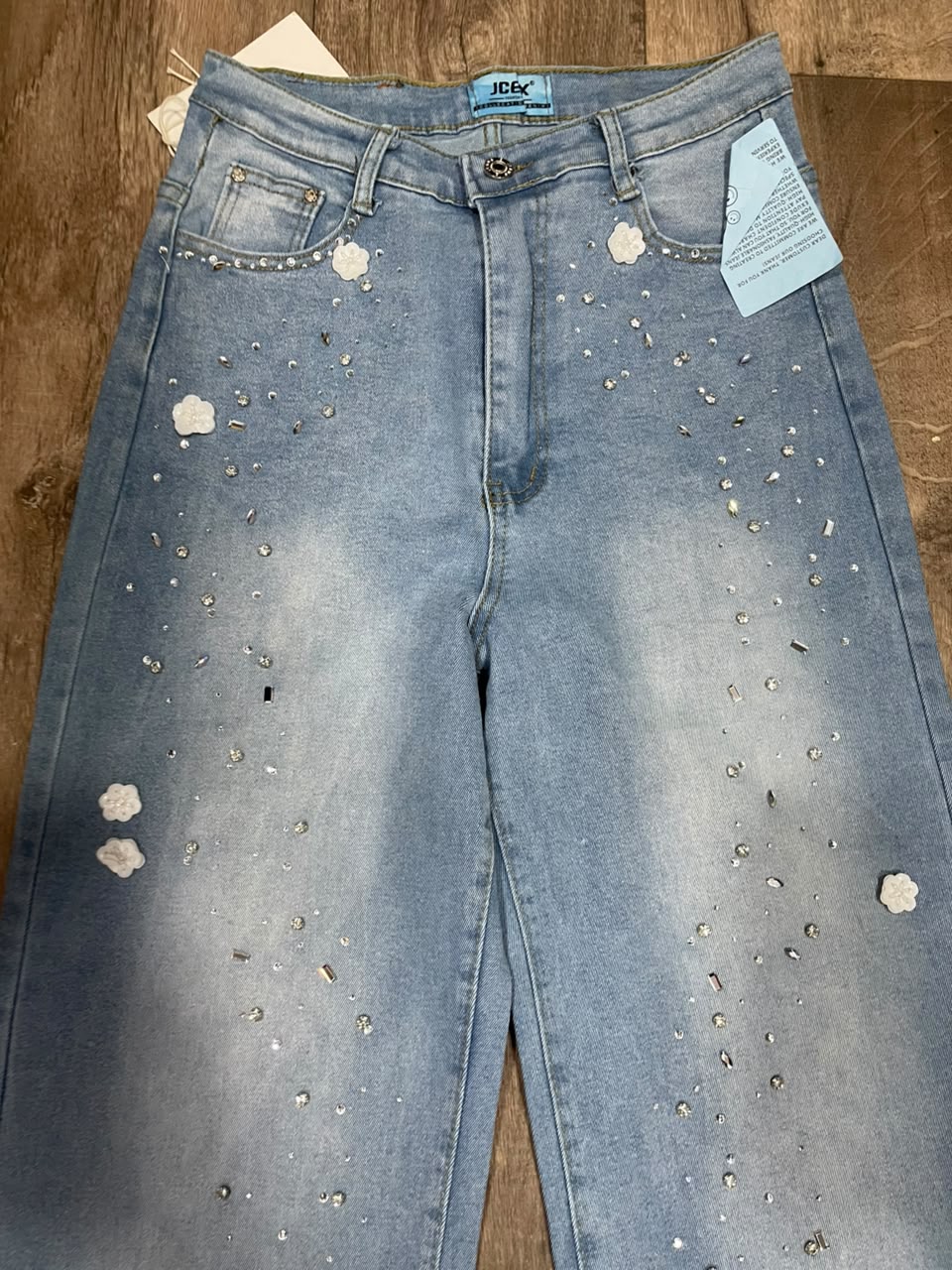 C486# stretchy boyfriend jeans