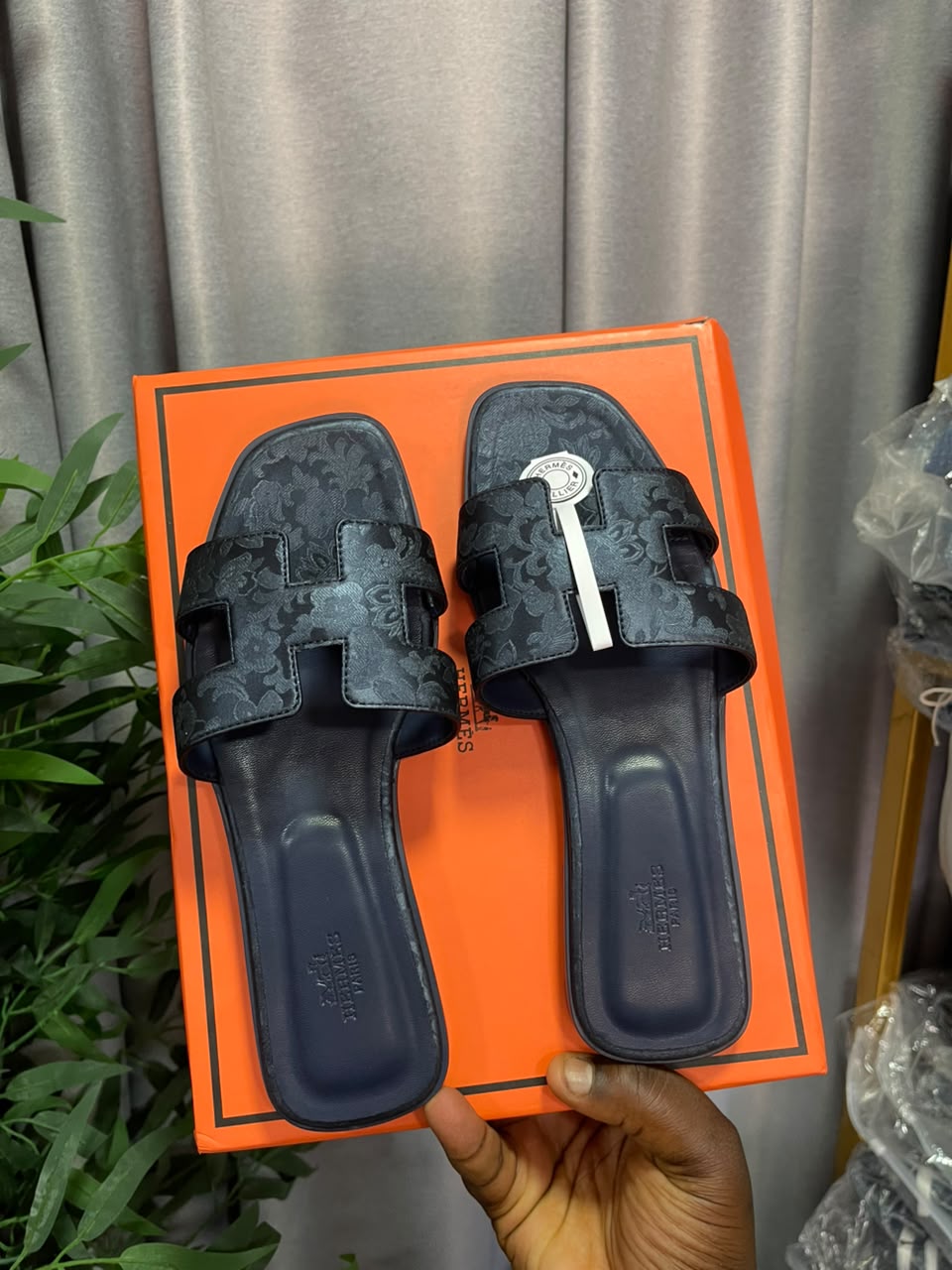 Hermes slippers