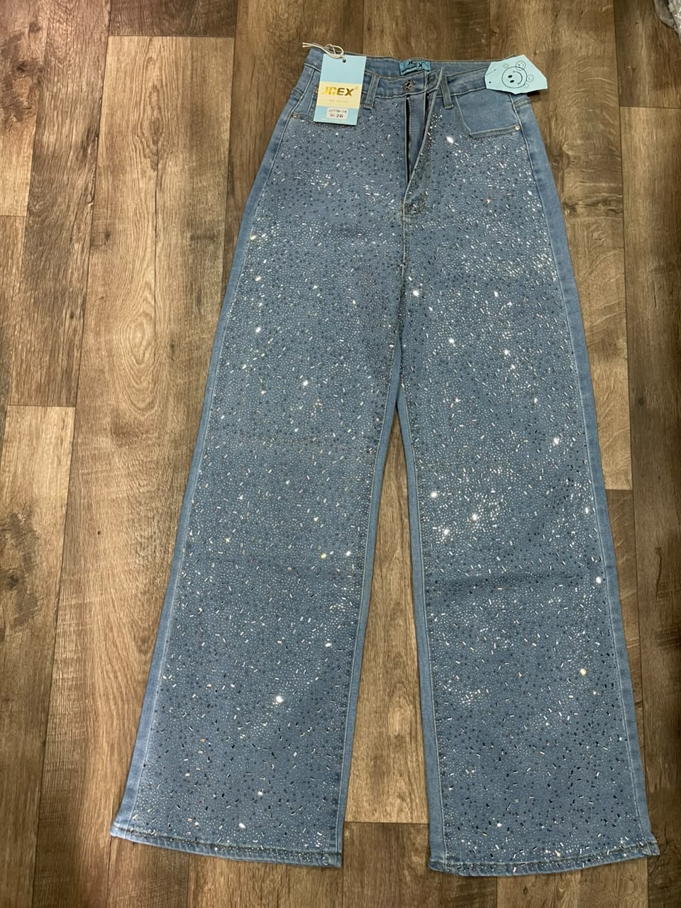 J1778-1# studded  boyfriend jeans