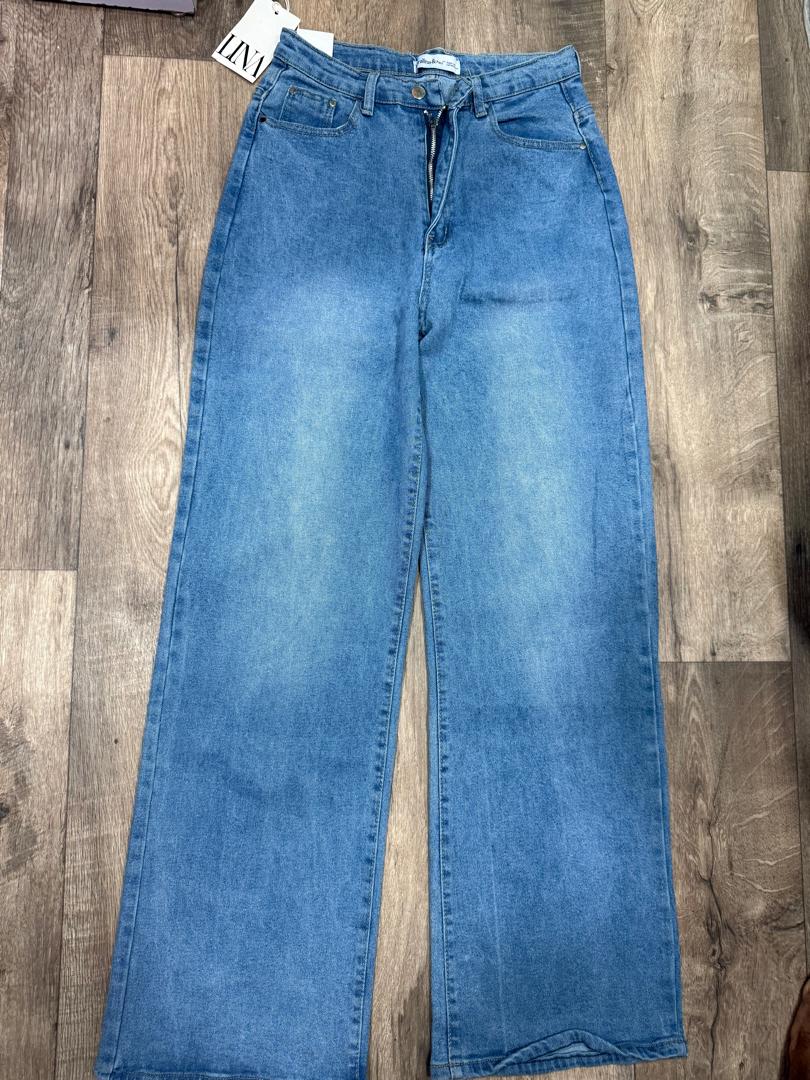 H045 plain boyfriend jeans